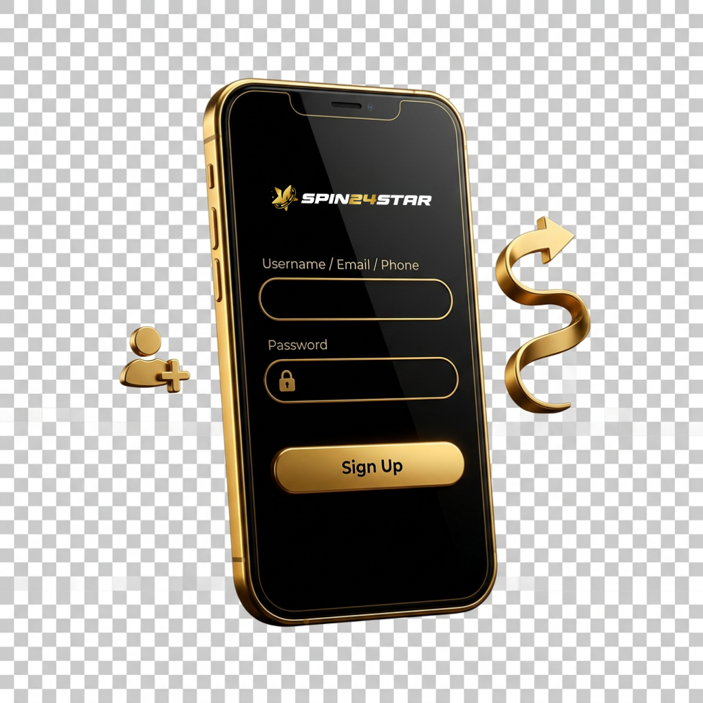 Simple and convenient account access through the Spin24Star platform