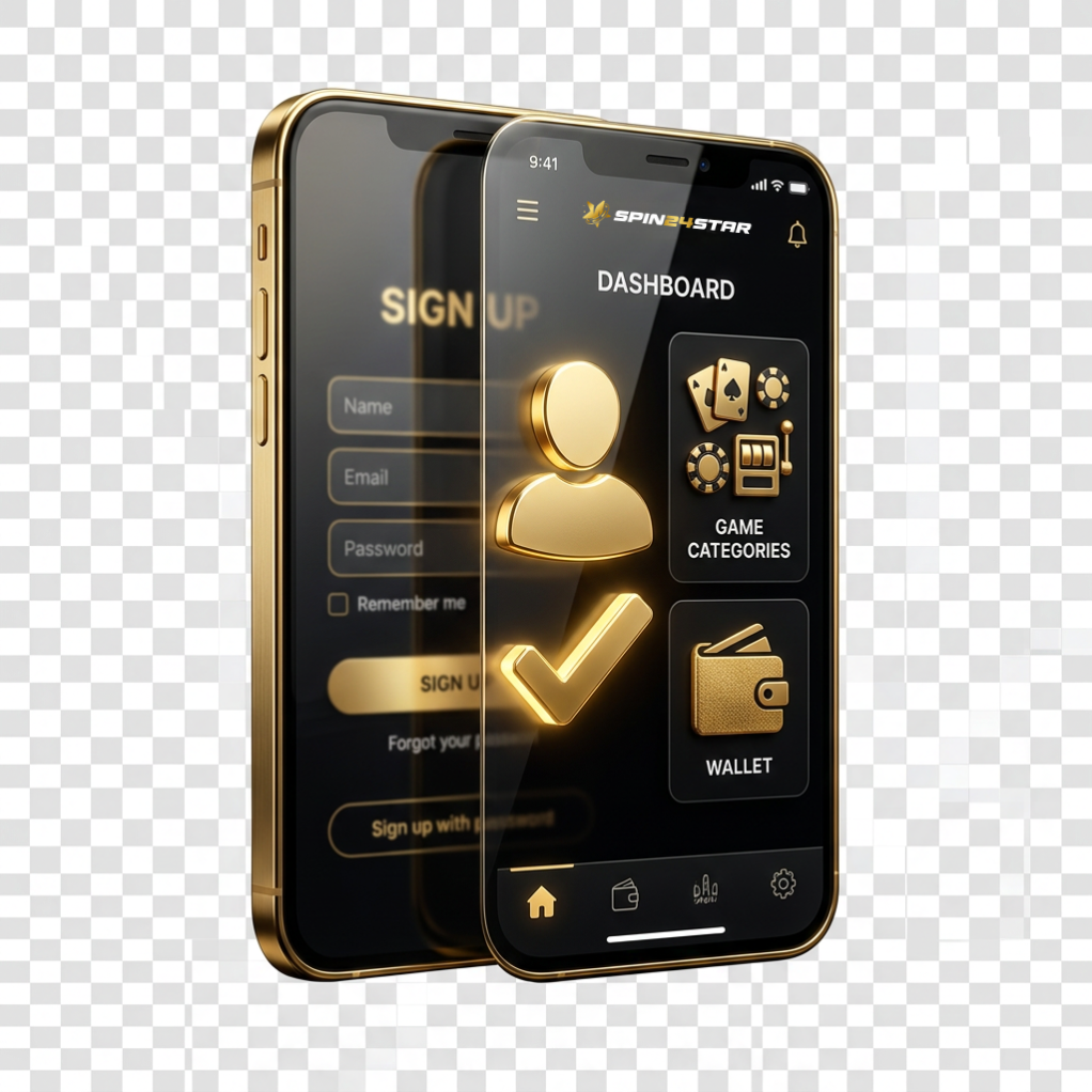 Key account options for easy and convenient Spin24Star access