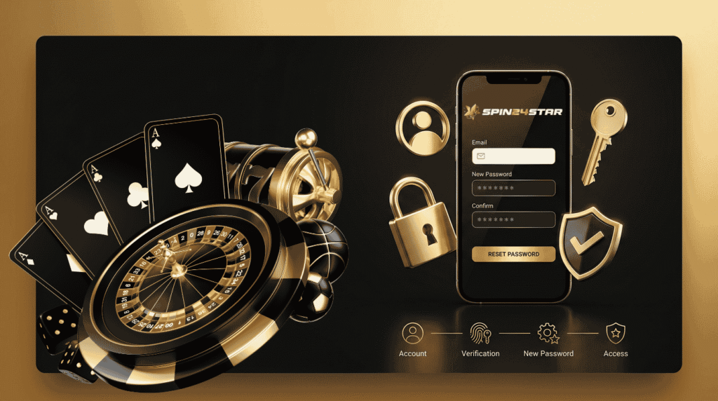 Spin24Star login details recovery and account access support