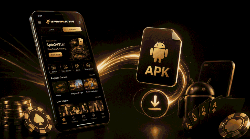 Spin24Star APK download for Android mobile devices